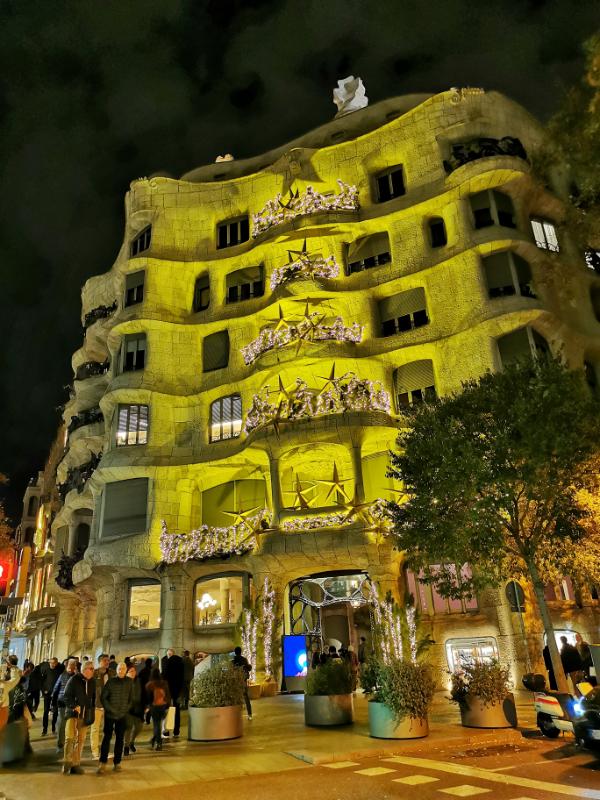 Christmas Decorations at La Pedrera