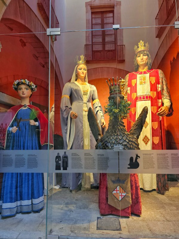 Barcelona City Giants on Display at the Palau de la Virreina