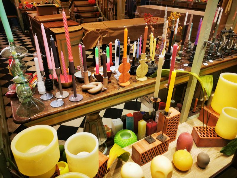 Candles from Subira Candle Shop in Barcelona