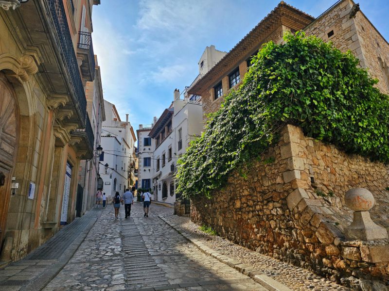 Carrer de la Davallada in Old Town Sitges