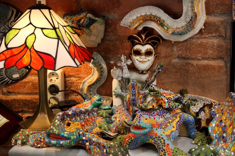 Gaudi Inspired Ceramics from Barcelona