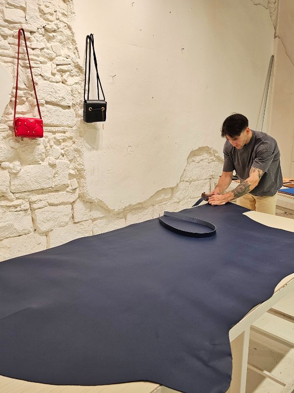Handmaking Leather Goods in Atelier Madre