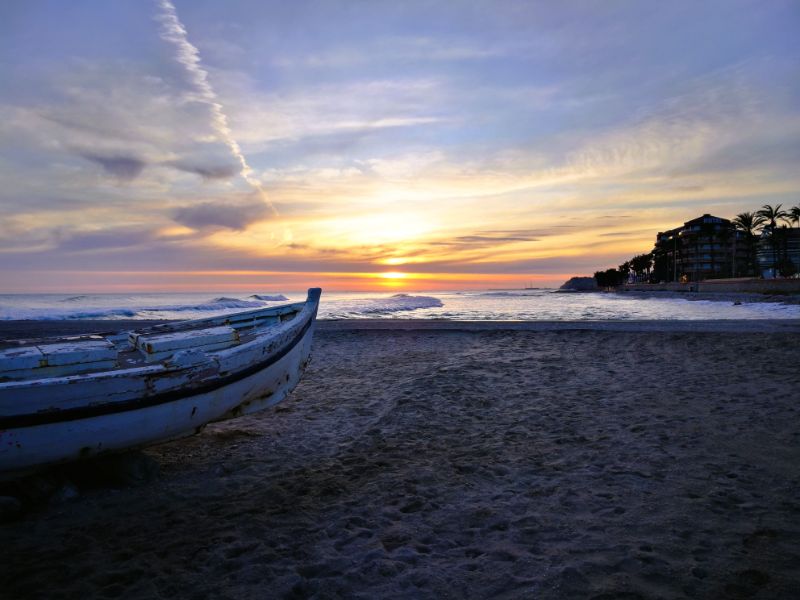 Sunset in Sitges