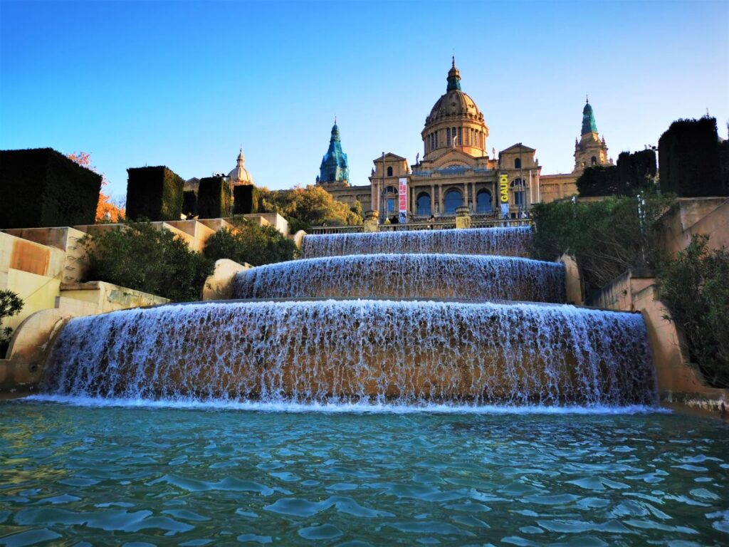 The MNAC Museum and fountain at Montjuic - things to do in Barcelona in May