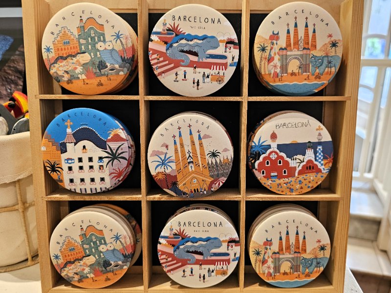 Unique Barcelona Fridge Magnets