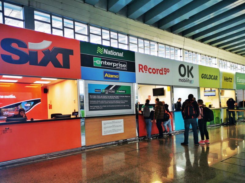 Car Rental Companies at Barcelona Airport Terminal 2