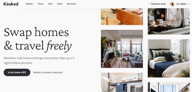 Kindred Homepage - Airbnb Alternatives in Barcelona