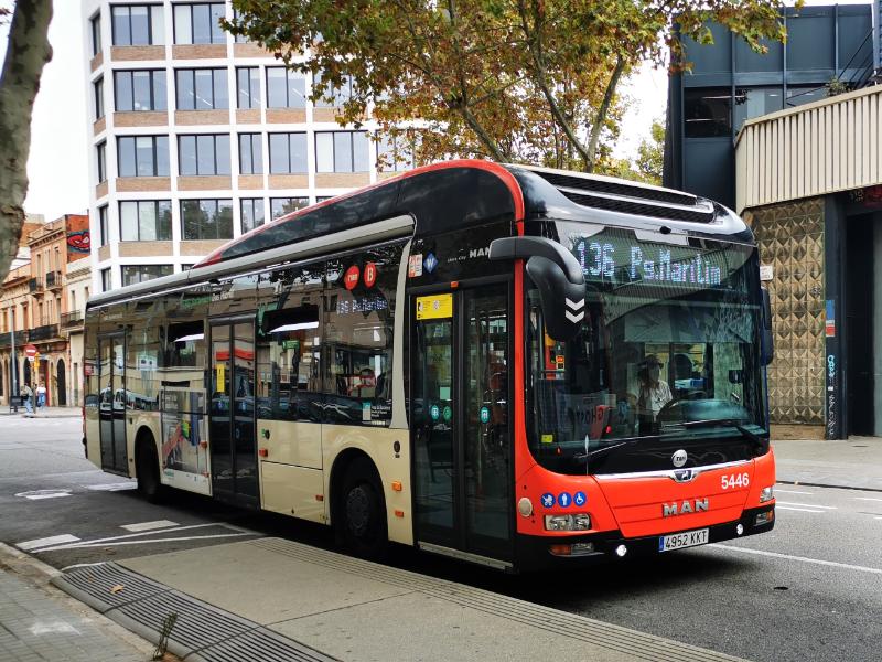 A Public Bus - Use Barcelona Transport instead of Taxis