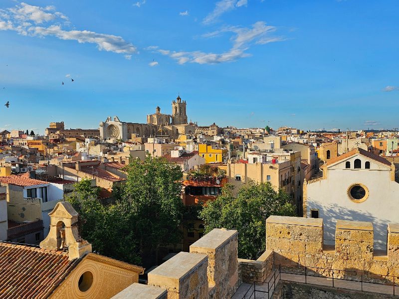 Gorgeous View of Tarragona from the Torre del Pretori