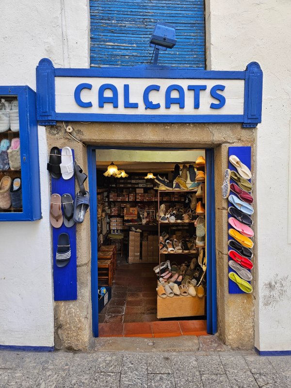Calcats Traditional Shoe Shopping in Sitges