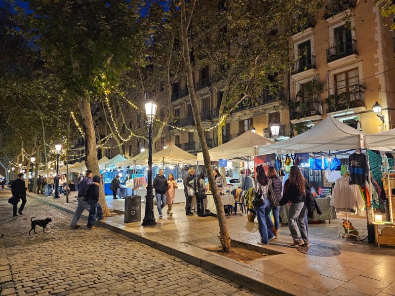 Christmas Craft Market in El Born