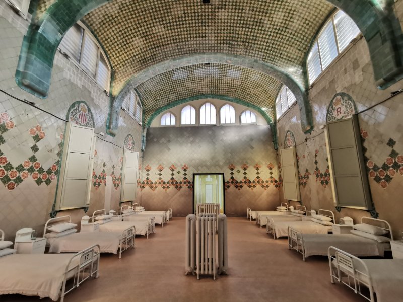 A Hospital Bedroom Restored to its Original State