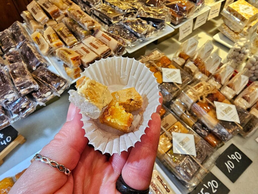 Sampling Different Types of Turron Nougat on the Ultimate Barcelona Food Tour - Devour Tours Review