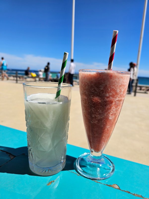 Enjoy a Drink with a View of the Sea