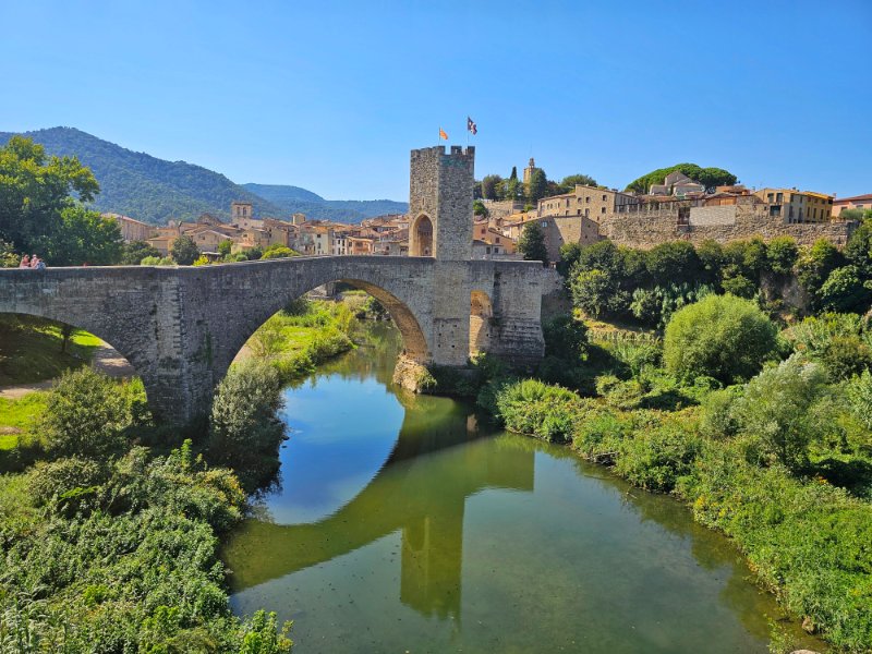Besalu Medieval Bridge - The Best Things to Do in Besalu Spain