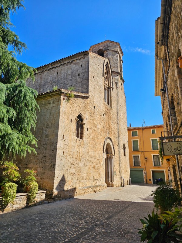 The Church of Sant Vicenç in Besalu