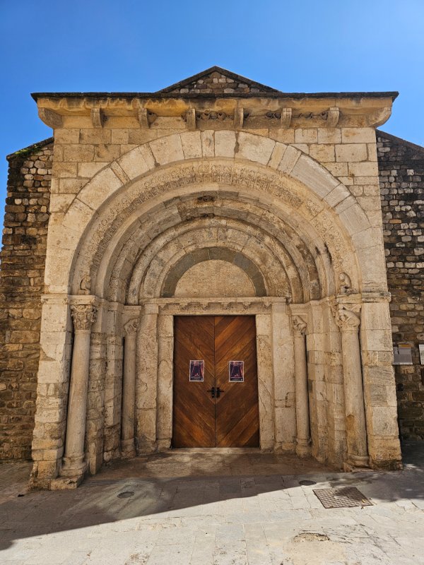 The Doorway to the Esglesia-Hospital de Sant Julia